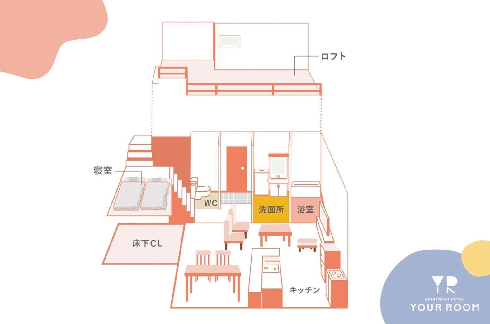 Your Room 熊本駅 Kültér fotó
